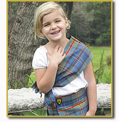 Libby Farris in Hawaii Tartan